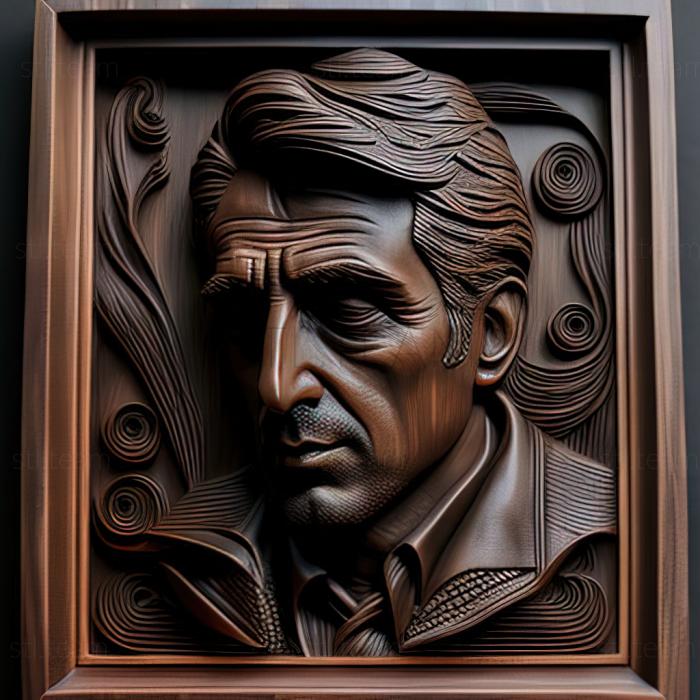 3D model Michael Corleone The GodfatherAl Pacino (STL)